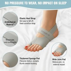 HYGGEAR Big Toe Bunion (Hallux Valgus) Corrector for Men and Women
